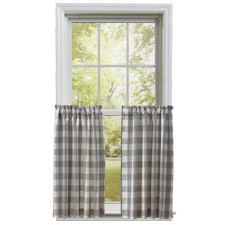 Wicklow Check Dove Tiers - 72x36