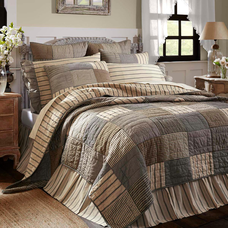 Sawyer Mill Charcoal Quilt - 400000525440