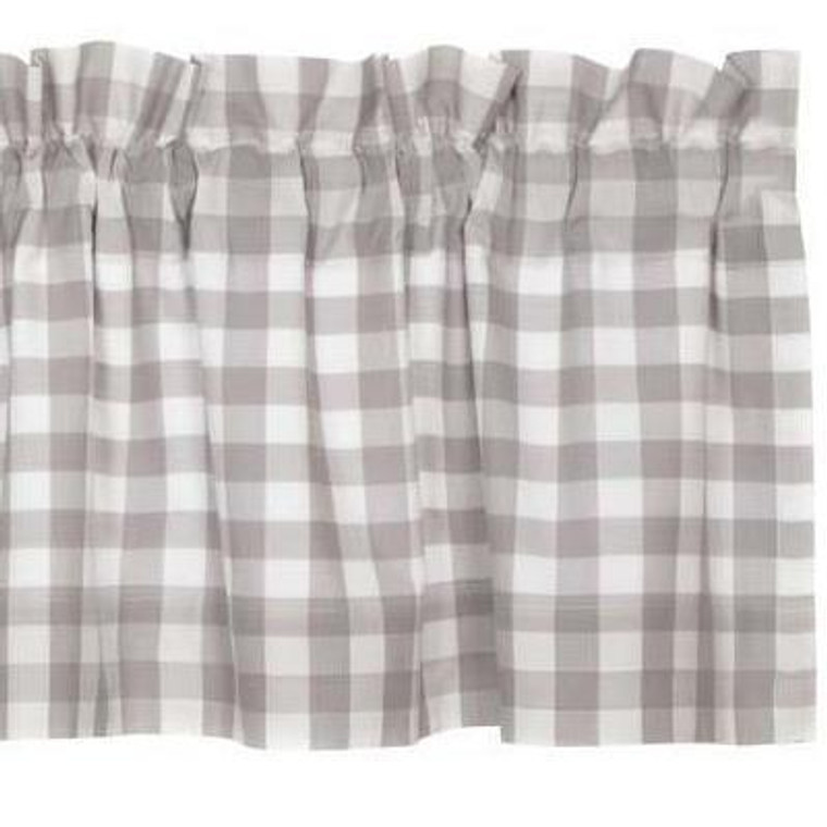 Annie Buffalo Check Grey Valance - 60x16 - 840528165207