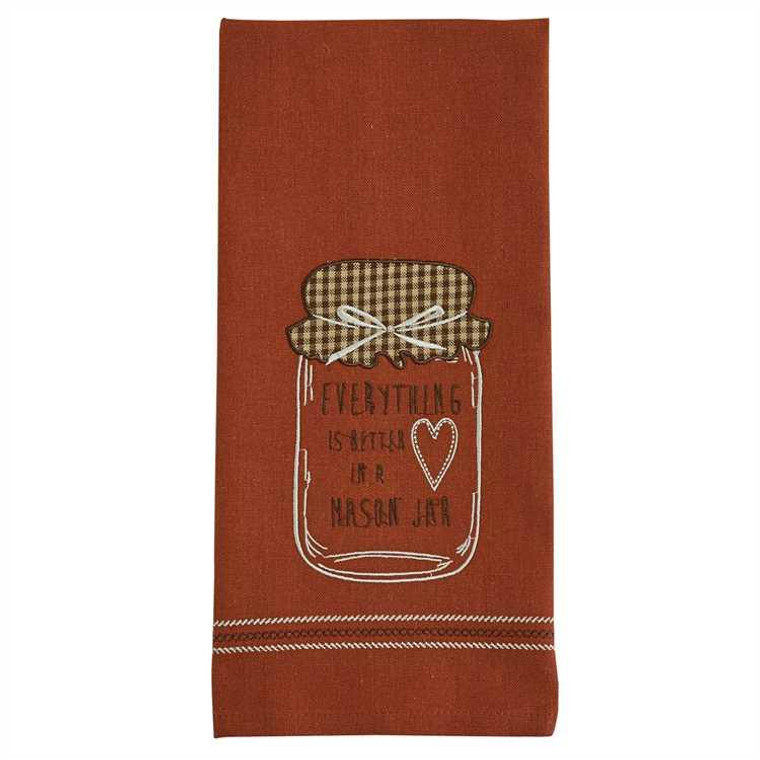 Everything Is Better Applique Dishtowels - Set of 2 - 762242428058