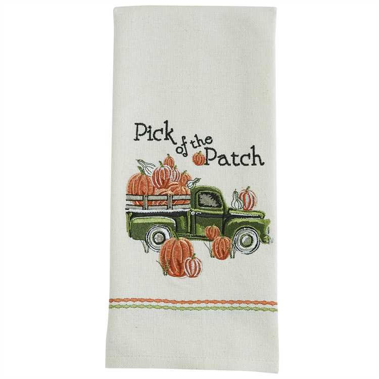 Pick Of The Patch Embroidered Dishtowels - Set of 2