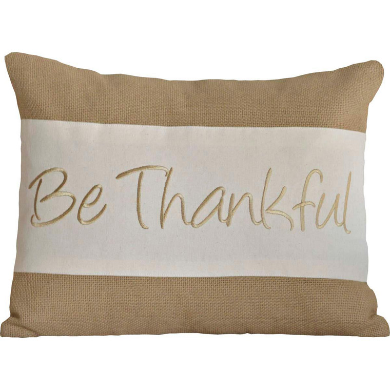 Be Thankful Pillow - 14x18 - 840528152047