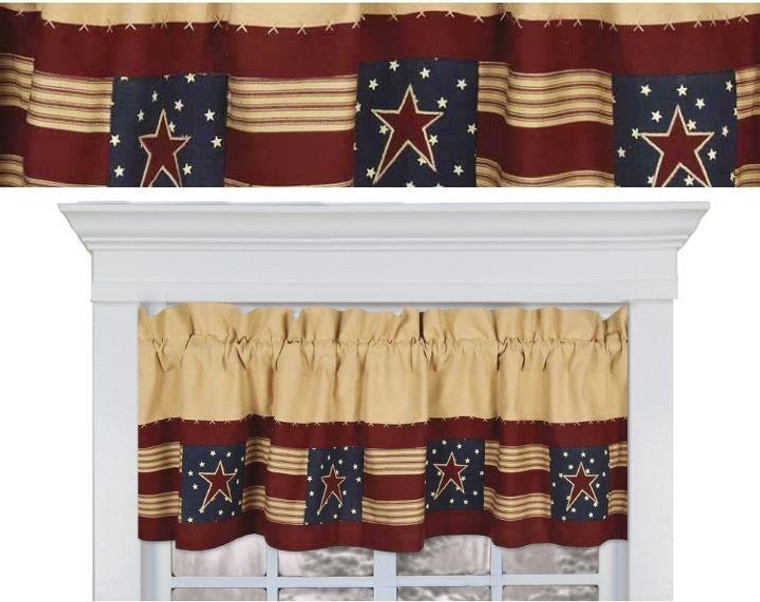 Stars and Stripes Curtain Collection