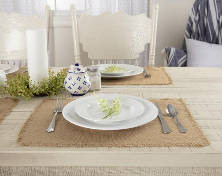 Burlap Natural VHC Kitchen & Dining Collection -