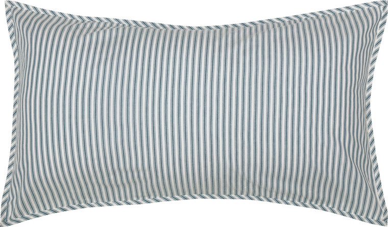 Sawyer Mill Blue Ticking Stripe Sham - Luxury