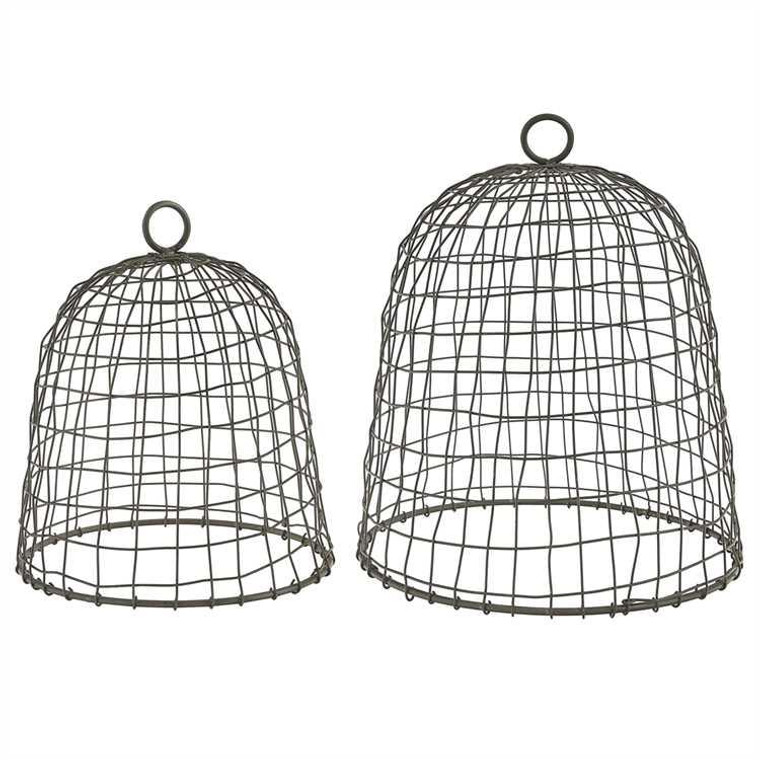 Wire Bell Cloches - Set of 2 - 762242996069