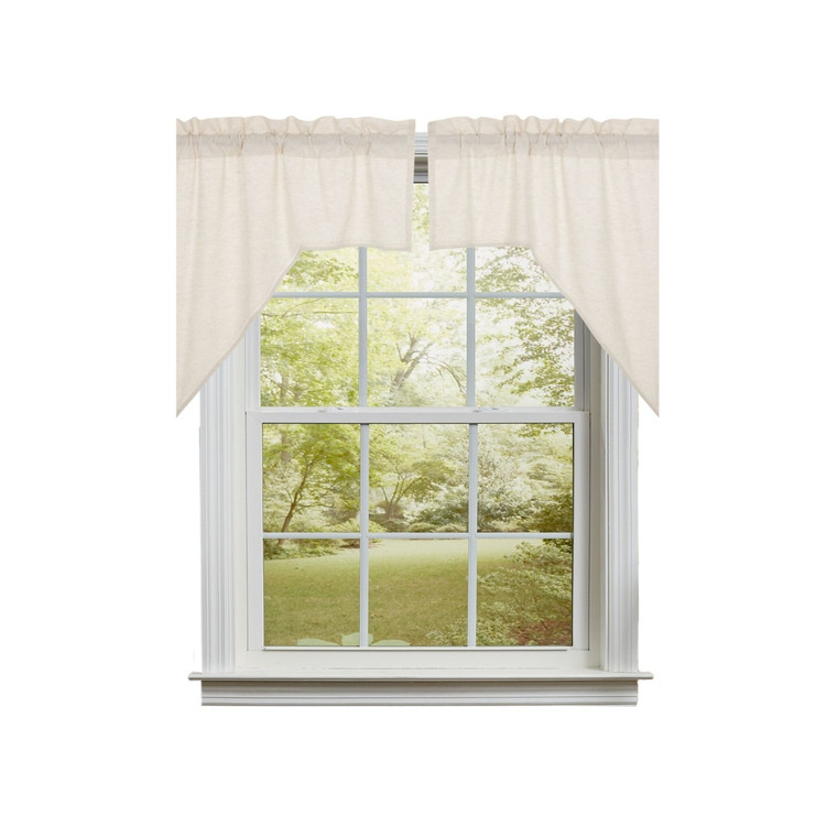 Simple Life Flax Natural Swags - 72x36