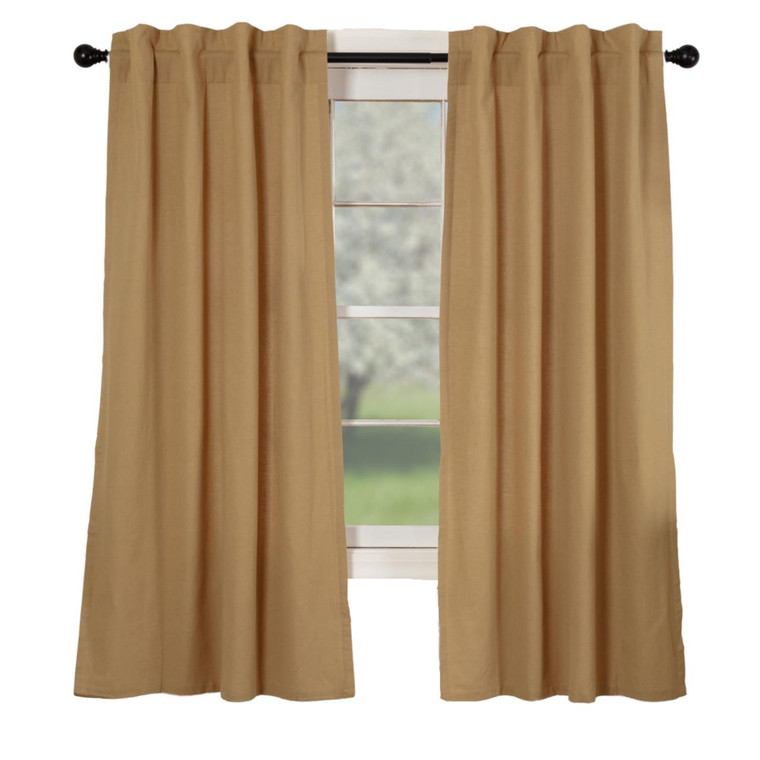 Simple Life Flax Khaki Panels - 72x63 - 840528181290