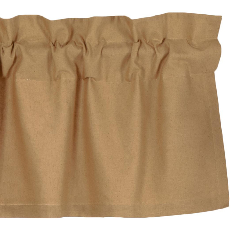 Simple Life Flax Khaki Valance - 60x16 - 840528184680