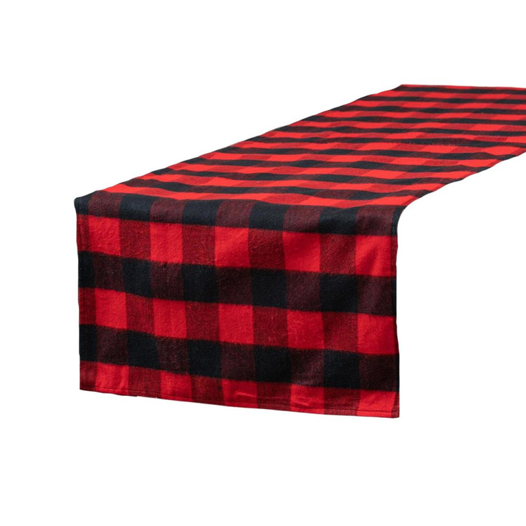 Red Buffalo Check Table Runner - 18x96 - FINAL SALE - NO RETURNS