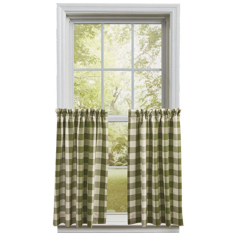 Wicklow Check Sage Tiers - 72x36