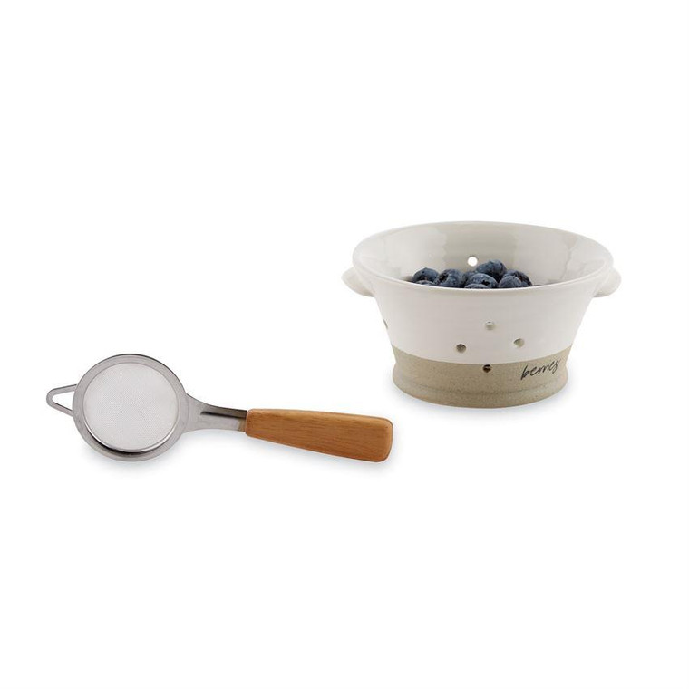 Stoneware Berry Bowl Set - 400000600628