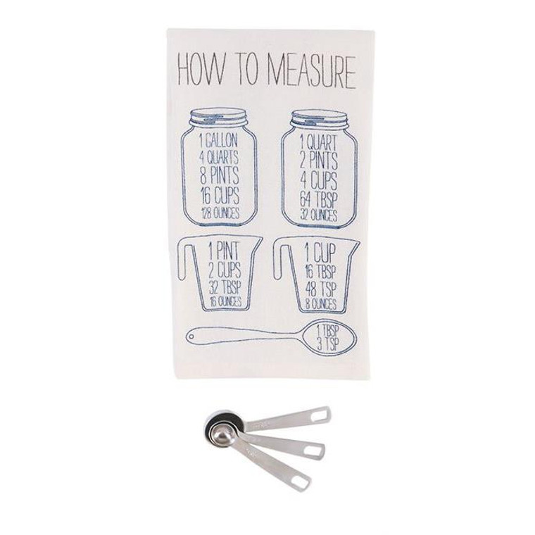 How To Measure Dishtowel with Spoons Set - FINAL SALE - NO RETURNS