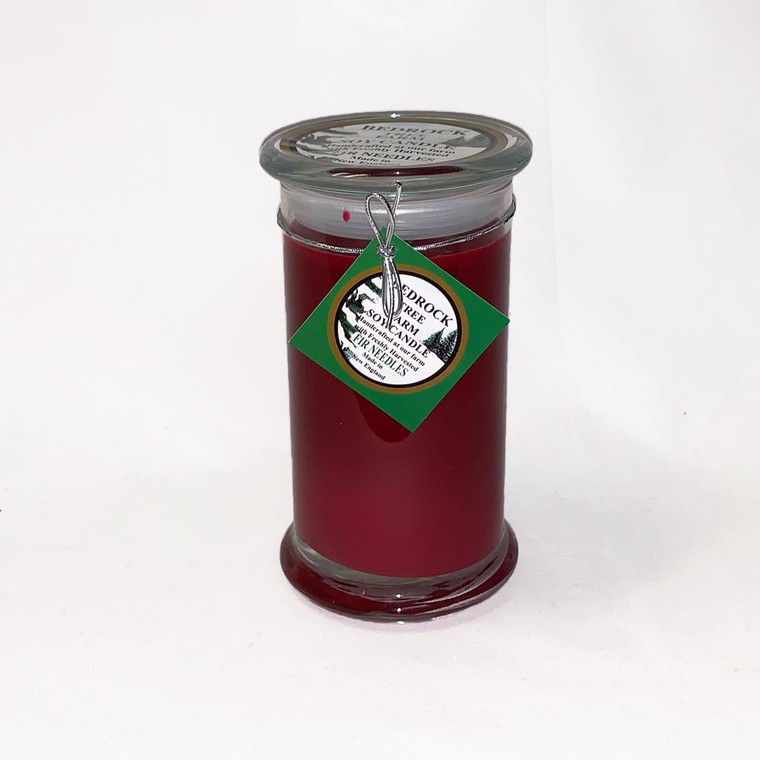 Soy Candle - 21 oz. Fir Needle Burgundy - 400000606064