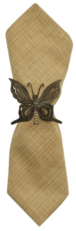 Butterfly Napkin Rings - Set of 6