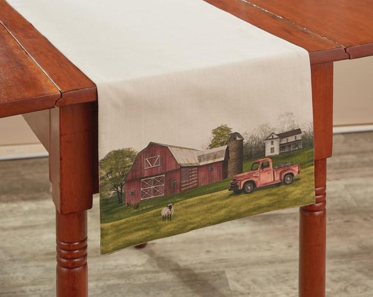 Life On Farm Table Runner - 14x42