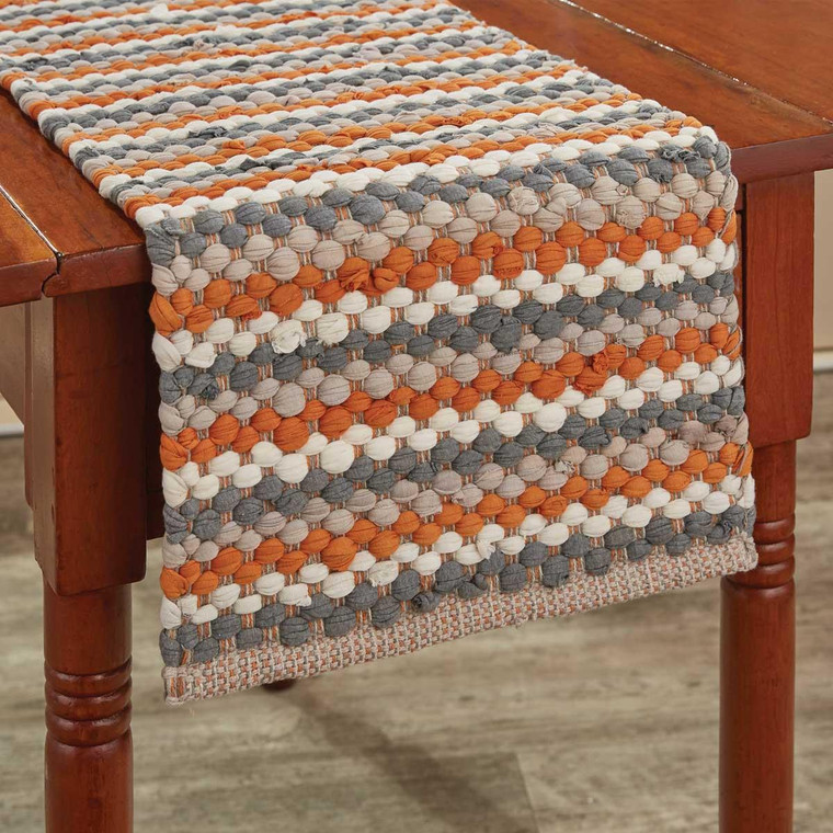 Apricot & Stone Table Runners - Chindi