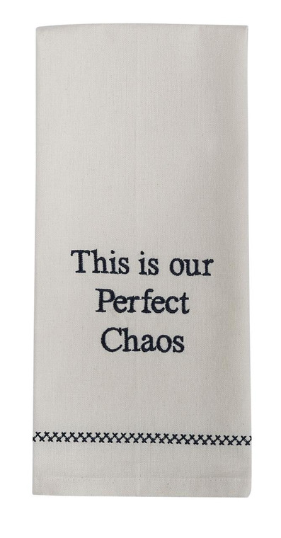 Perfect Chaos Embroidered Decorative Dishtowels - Set of 2