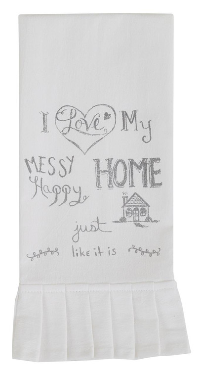 Messy Happy Home Printed Dishtowels - Set of 2
