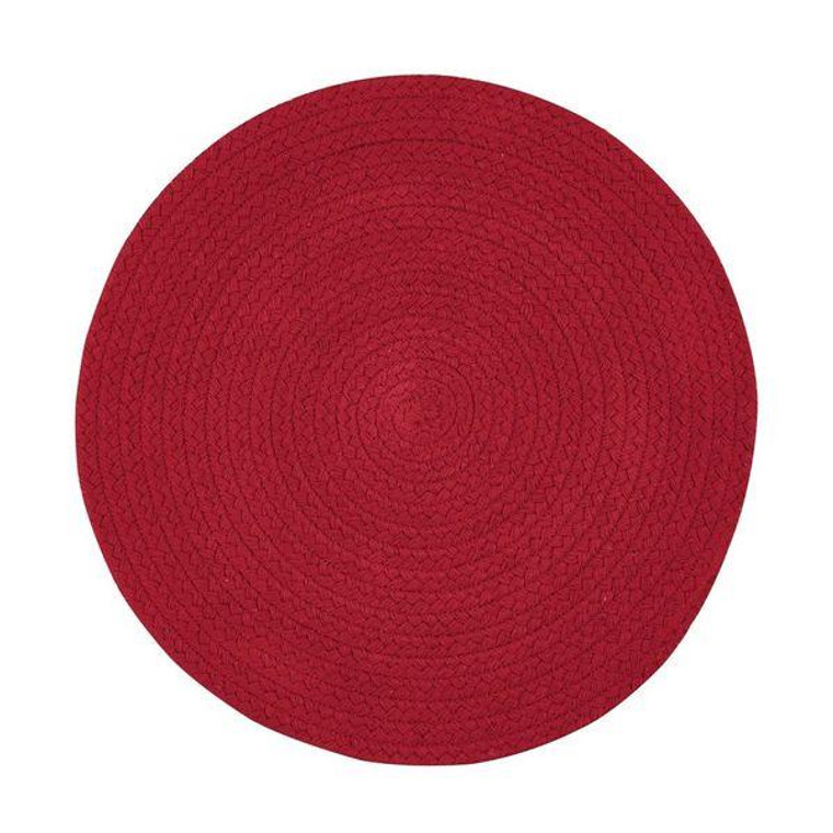 Essex Placemats - Red Set of 6 - 762242409941