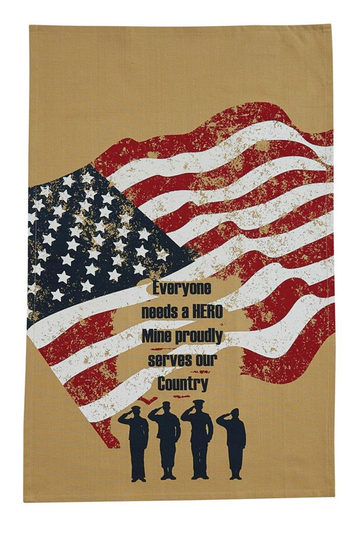 Everyone Needs A Hero Printed Dishtowels - Set of 2