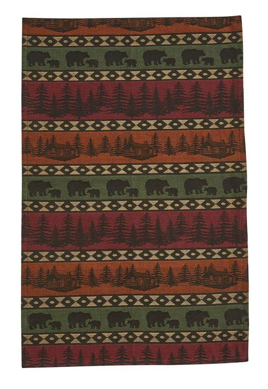 Mountain Bear Dishtowels - Set of 3