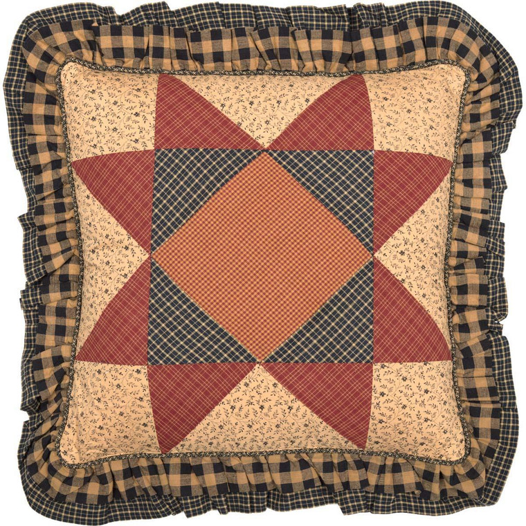 Maisie Patchwork Pillow - 18x18 - 840528166235