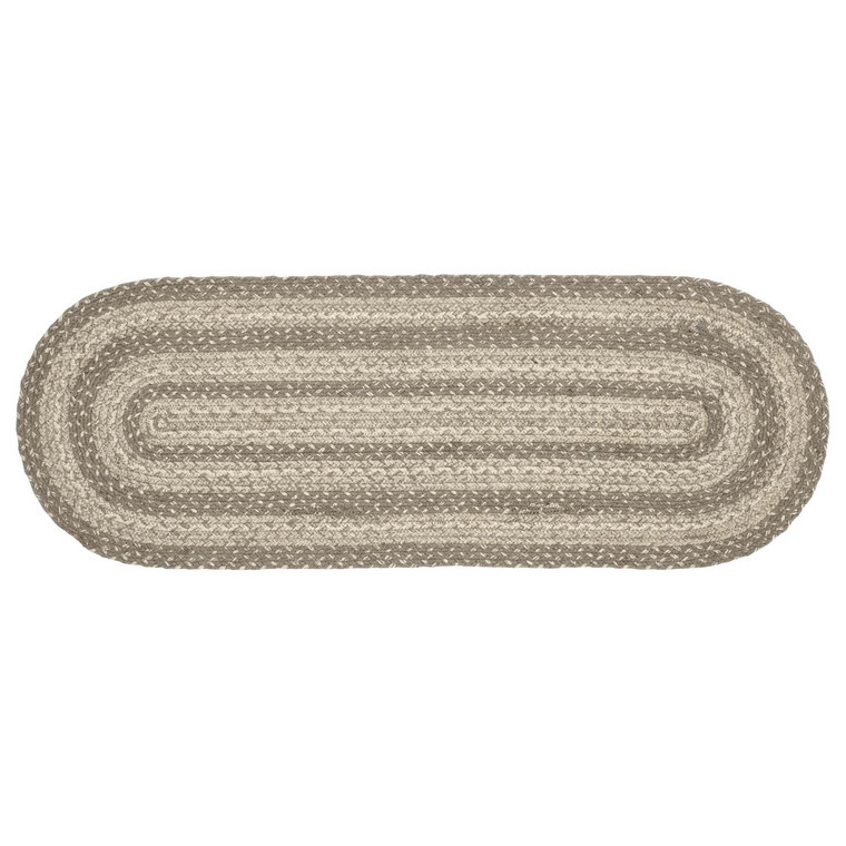 Cobblestone Jute Table Runner - Oval