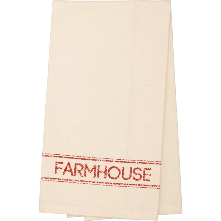 Sawyer Mill Red Tea Towels Farmhouse - Set of 2