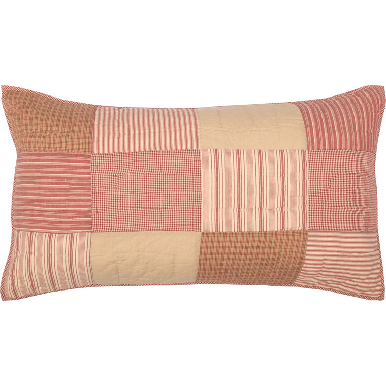 Sawyer Mill Red Pillow Sham - King