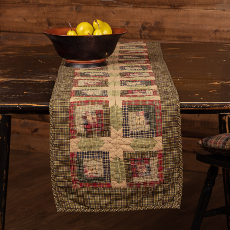 Tea Cabin Table Runners - Quilted