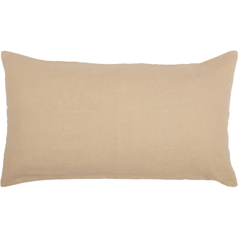 Burlap Vintage Pillow Sham - King