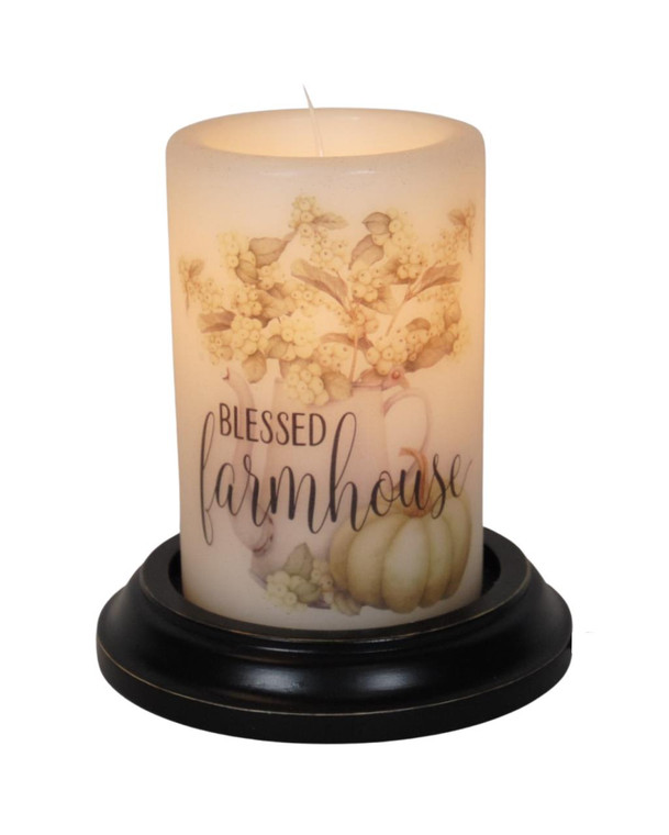 Candle Sleeve - Blessed Farmhouse - 844558066596