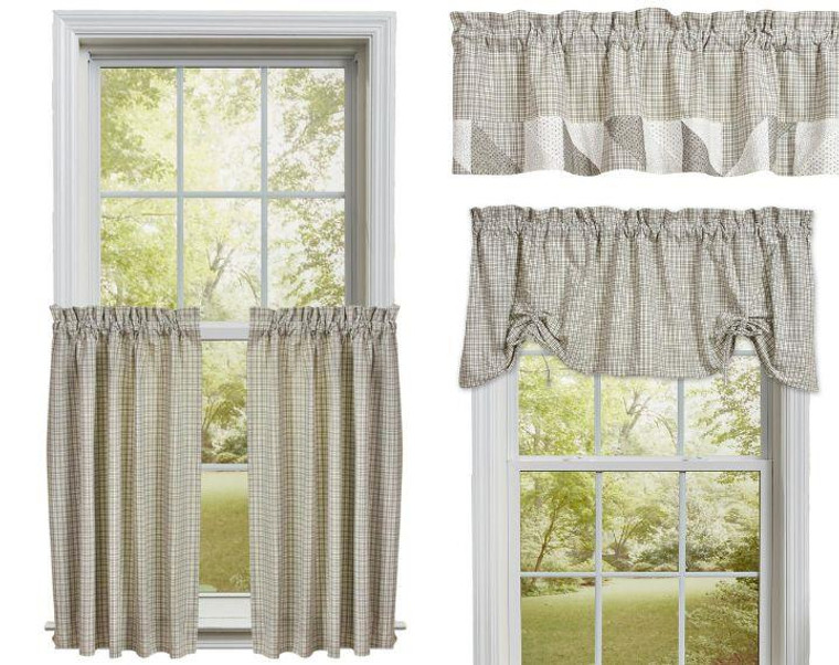 Millstone Patch Curtain Collection