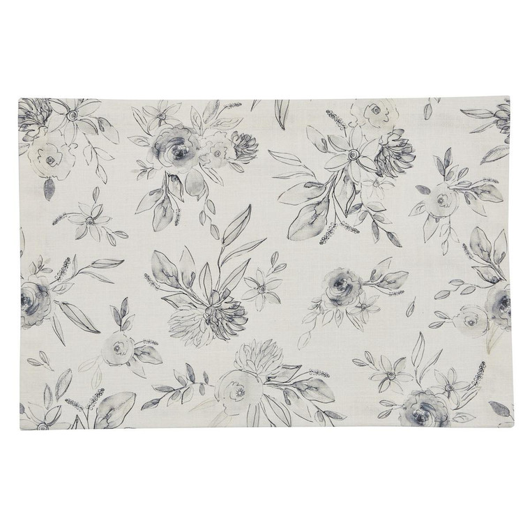 Midnight Floral Placemats - Set of 6