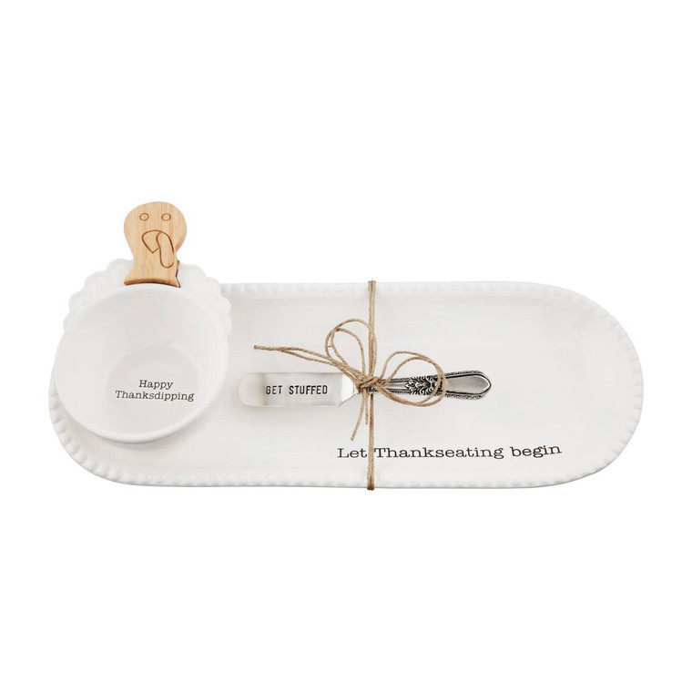 Turkey Dip & Tray Set - FINAL SALE - NO RETURNS