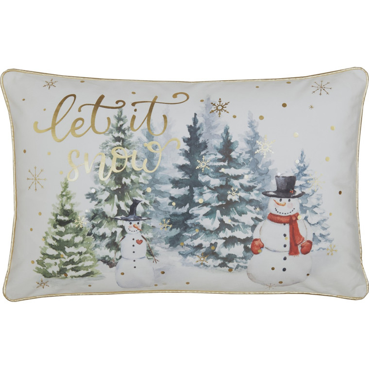 Let It Snow Pillow - 14x22