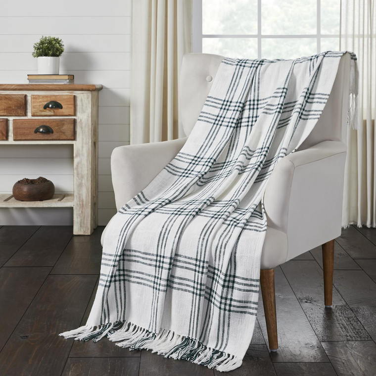 Pine Grove Plaid Woven Throw - 810055899487