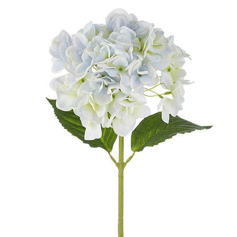 Real Touch Hydrangea Stem - Light Blue 19"