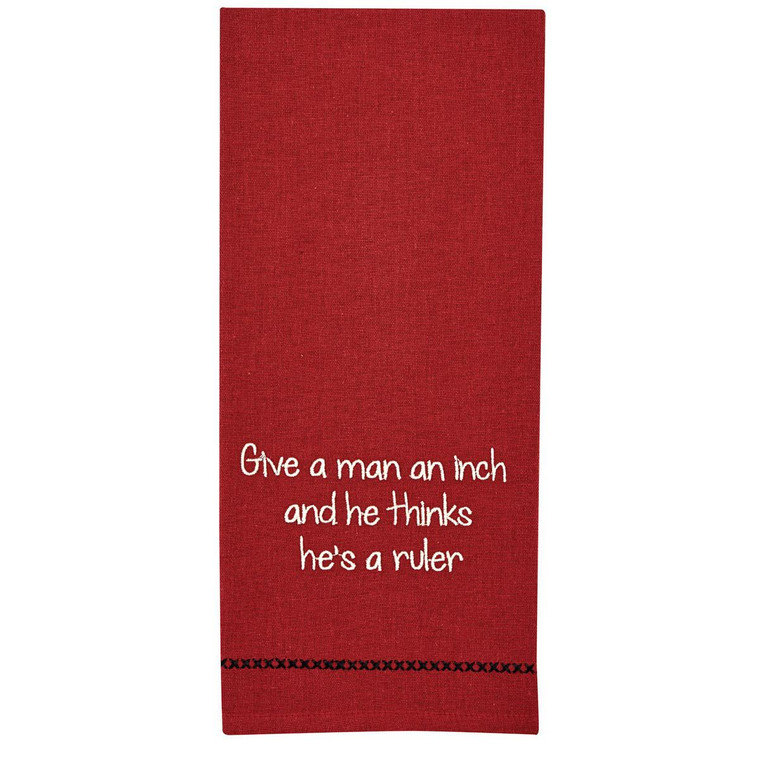 Give A Man Sentiment Dishtowels - Set of 2 - 762242041998