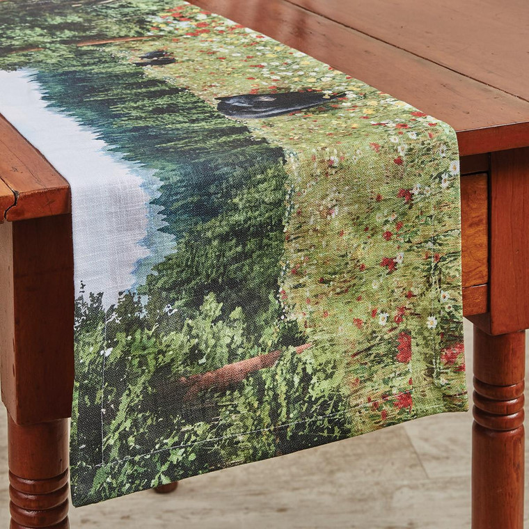 Hello Bear Table Runner - 13x36