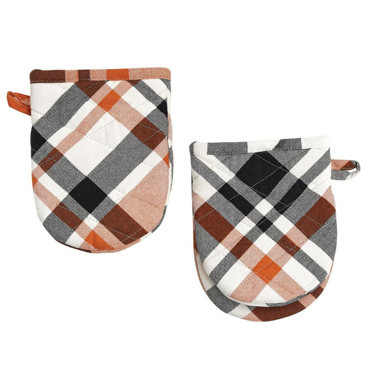 Salem Plaid Mini Mitts - Set of 2