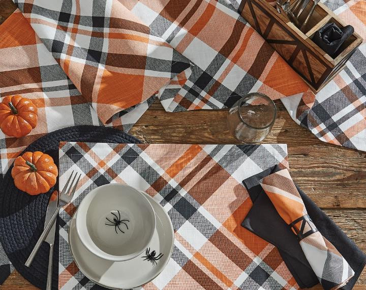 Salem Plaid Kitchen & Dining Collection