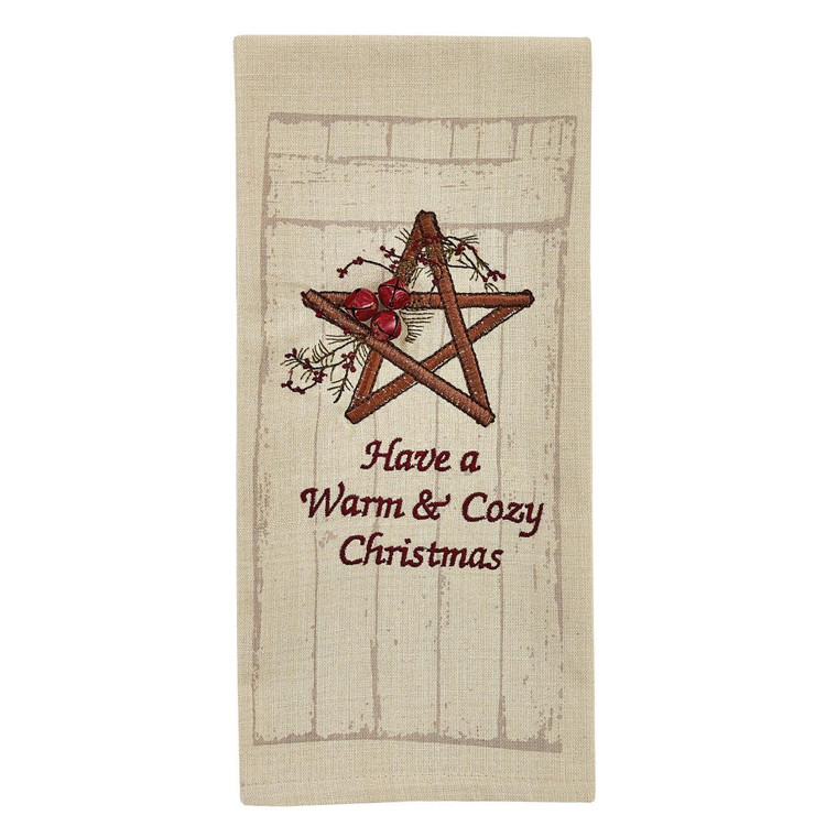 Tobacco Stick Star Dishtowels - Set of 2 - 762242042353