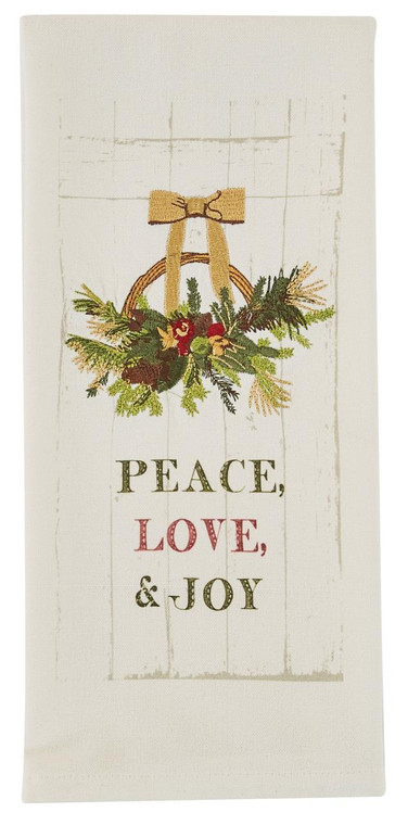Peace Love Joy Dishtowels - Set of 2 - 762242028586