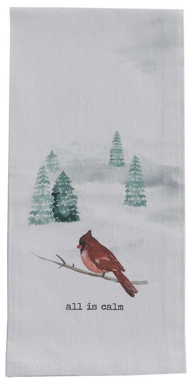 Winterland Calm Printed Dishtowels - Set of 2