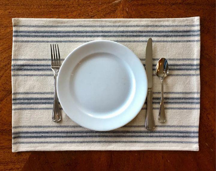 Grain Sack Stripe Colonial Blue Kitchen & Dining Collection