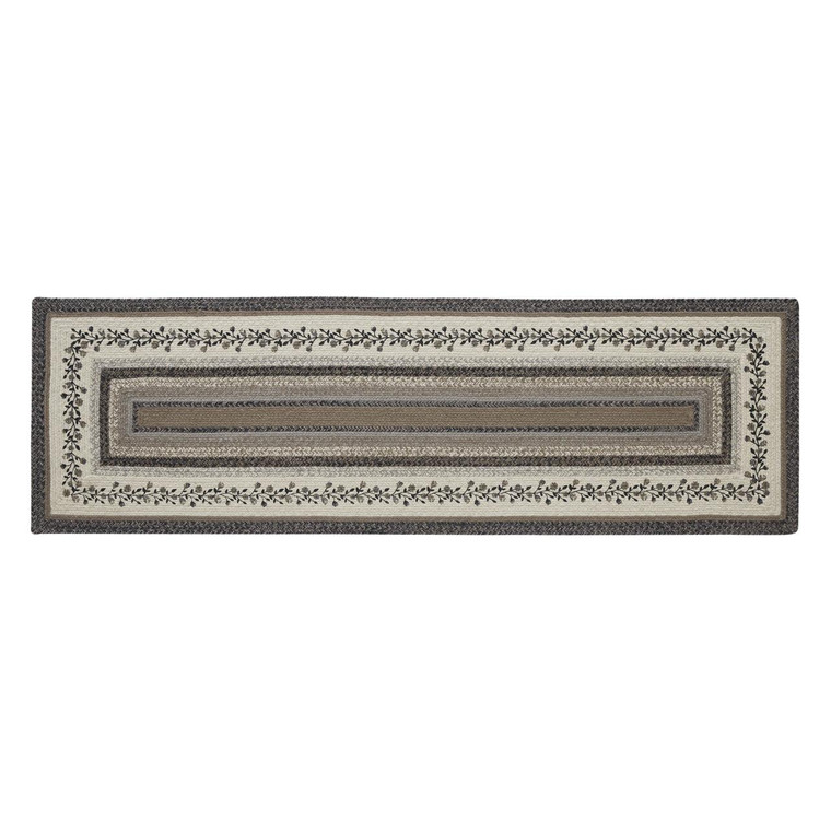 Floral Vine Jute Runner - Rectangular 24x78 - 840233914978