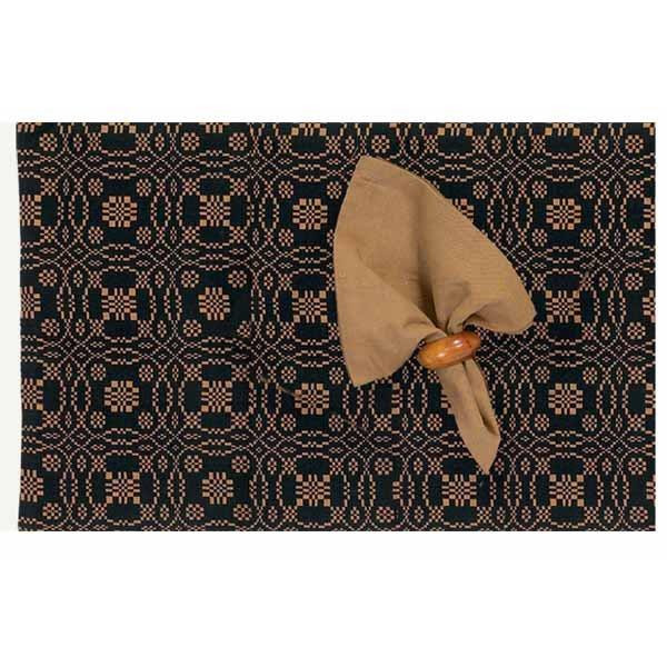 Lover's Knot Jacquard Placemats - Set of 6