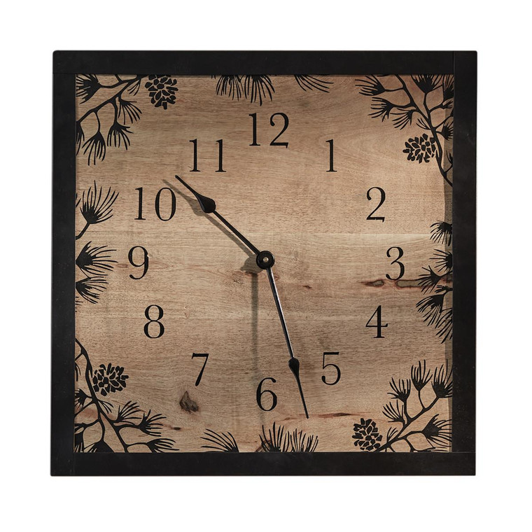 Tree Tops Clock 18x18x2